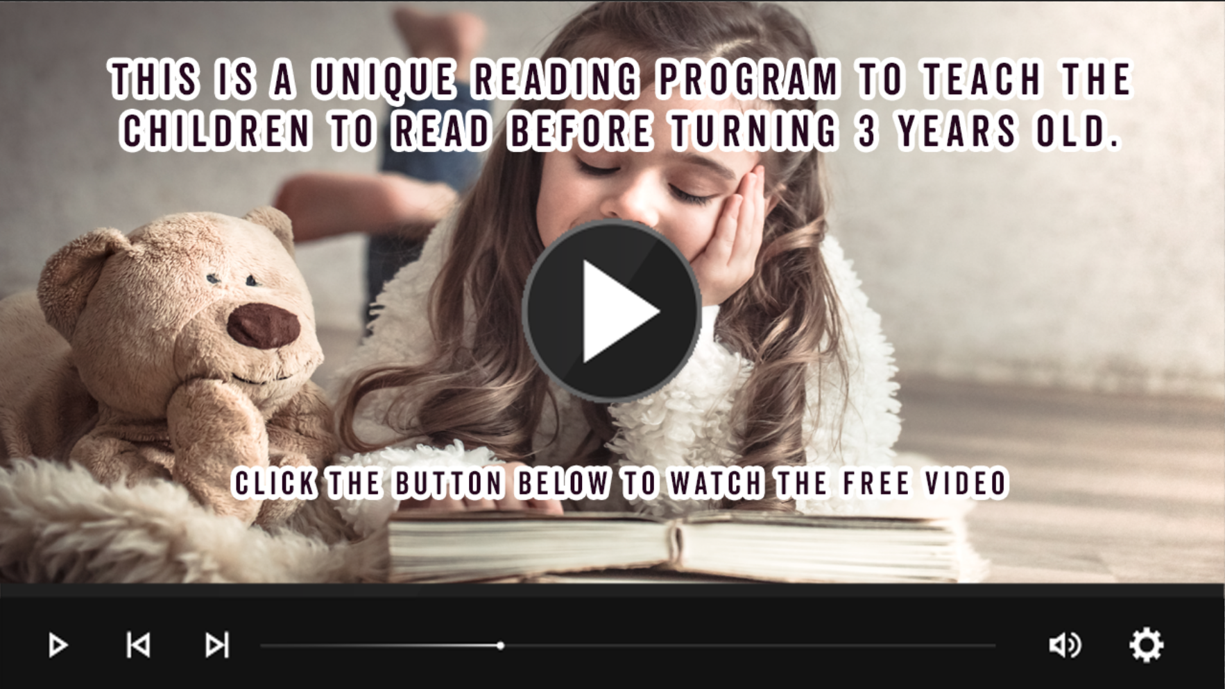 teach child how to read